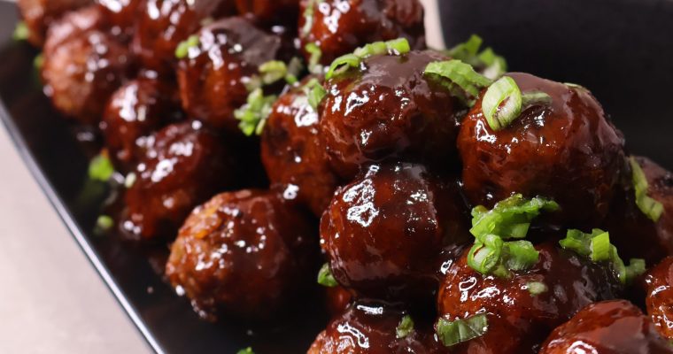 BBQ Jerk Turkey Meatballs