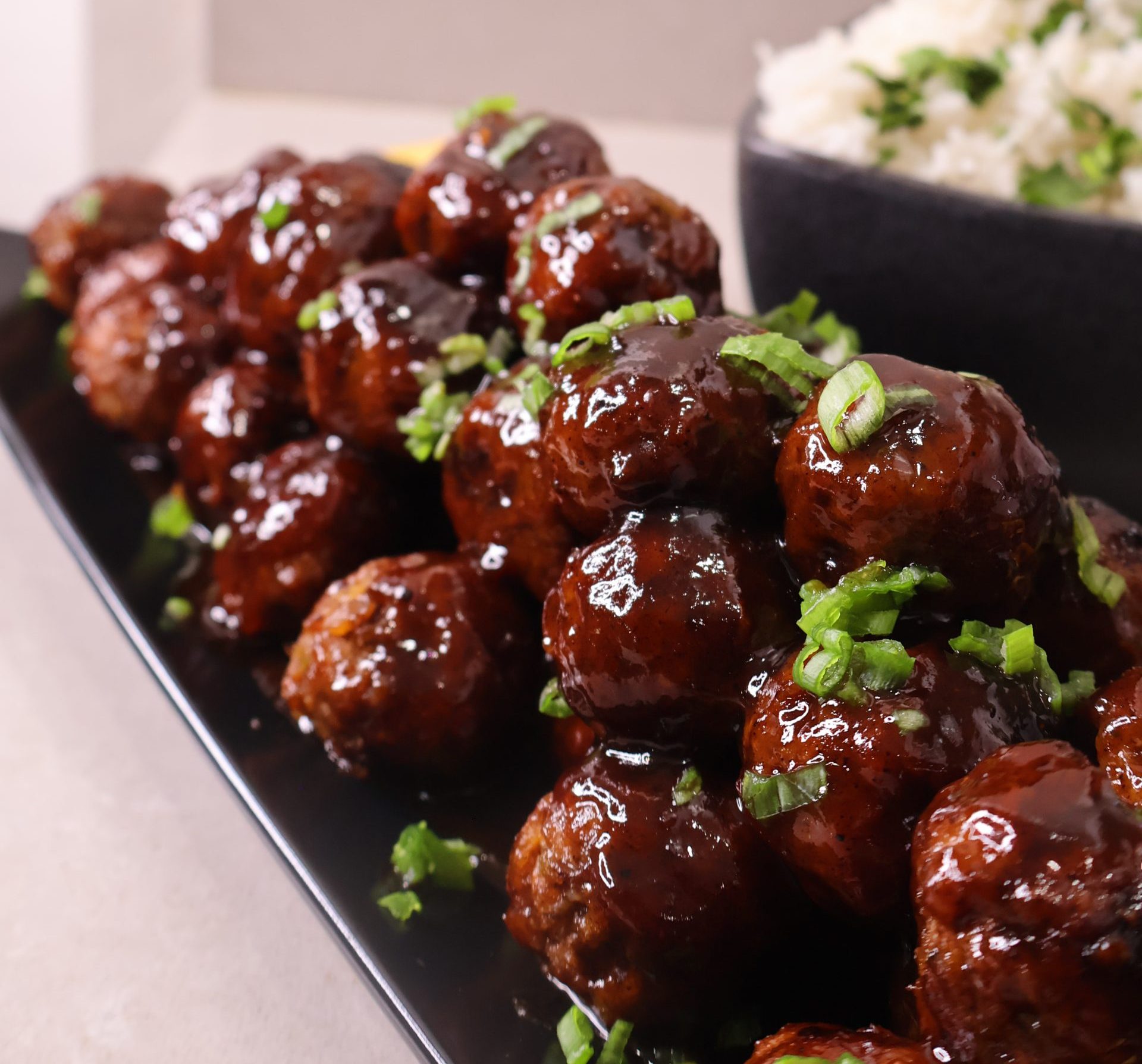 BBQ Jerk Turkey Meatballs