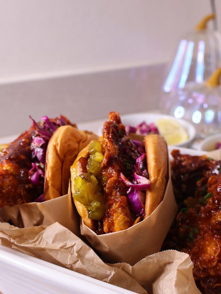 CookjngMama - Oven-Baked Honey Cajun Chicken Sandwich