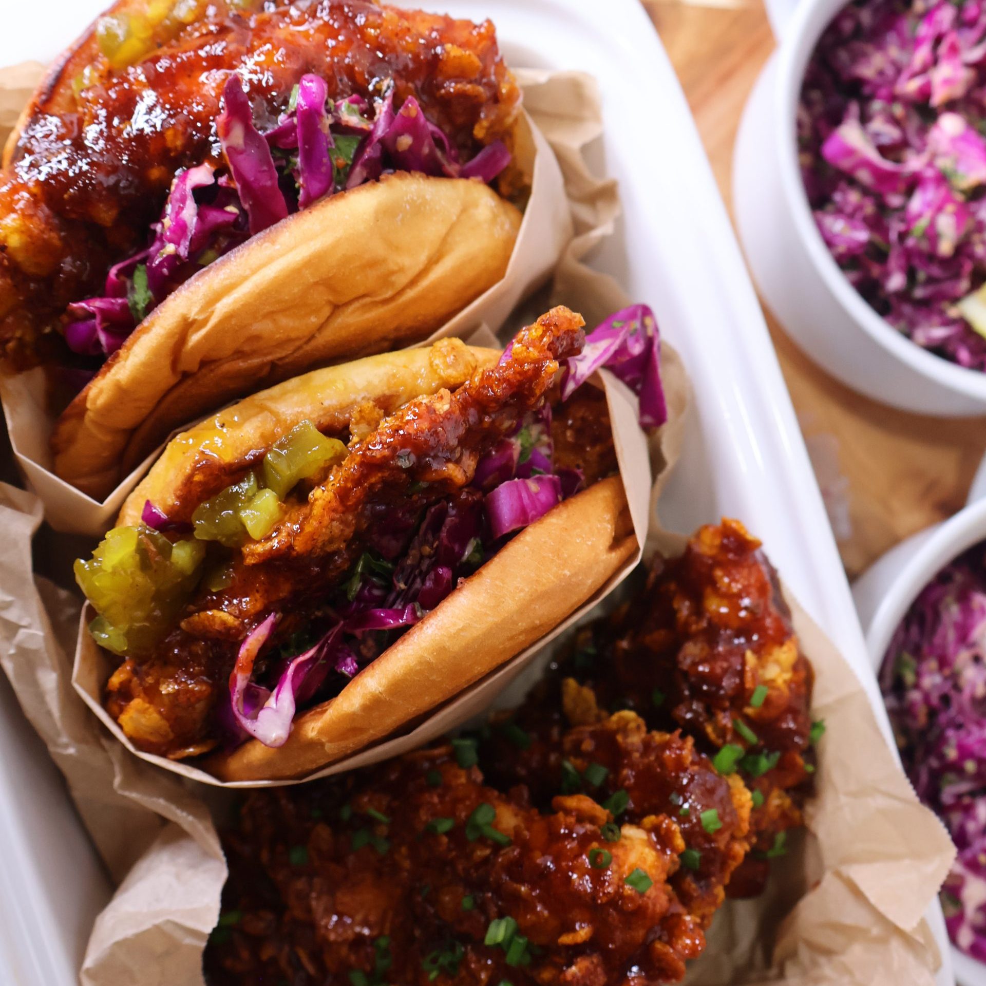 Oven-Baked Honey Cajun Chicken Sandwich