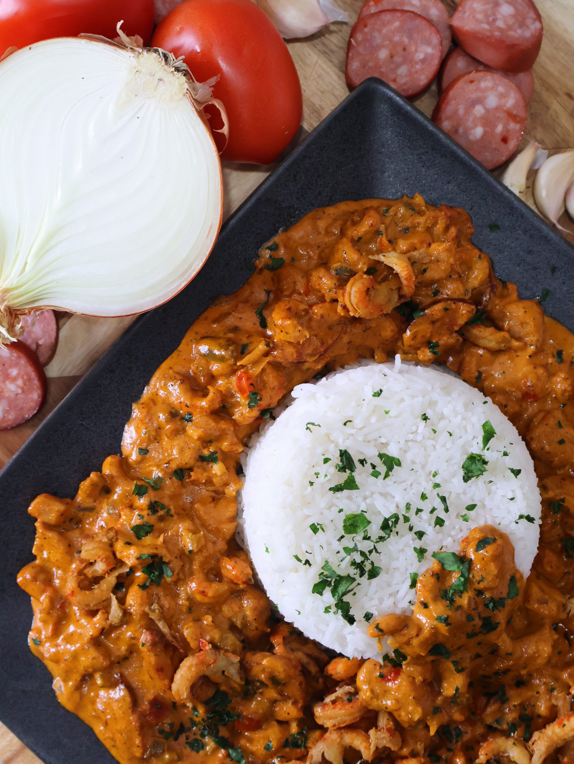 CookjngMama - Creamy Cajun jambalaya