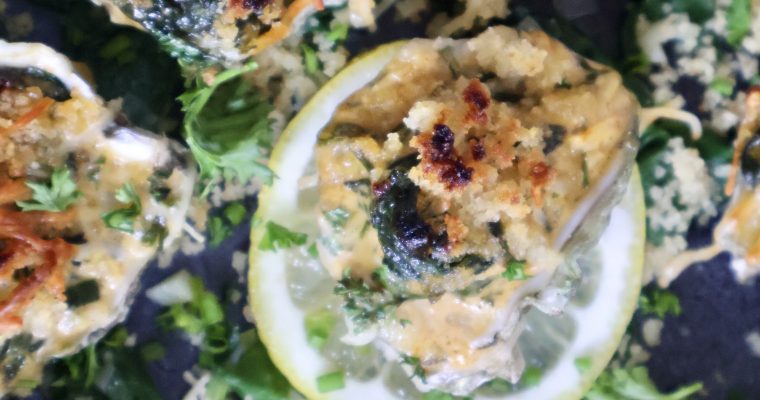 CookjngMama - oyster rockefeller