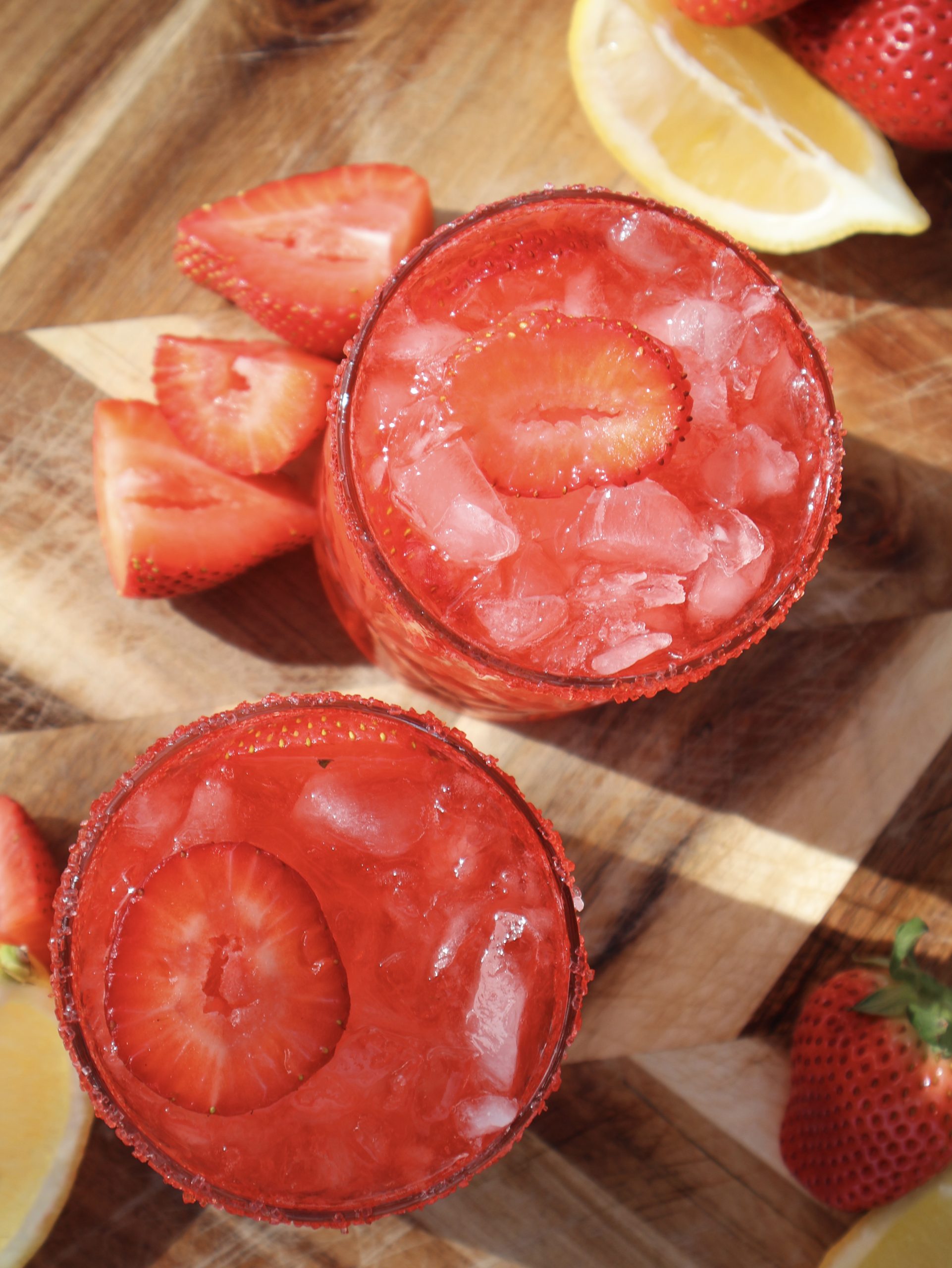 CookjngMama - Strawberry Lemon Martini