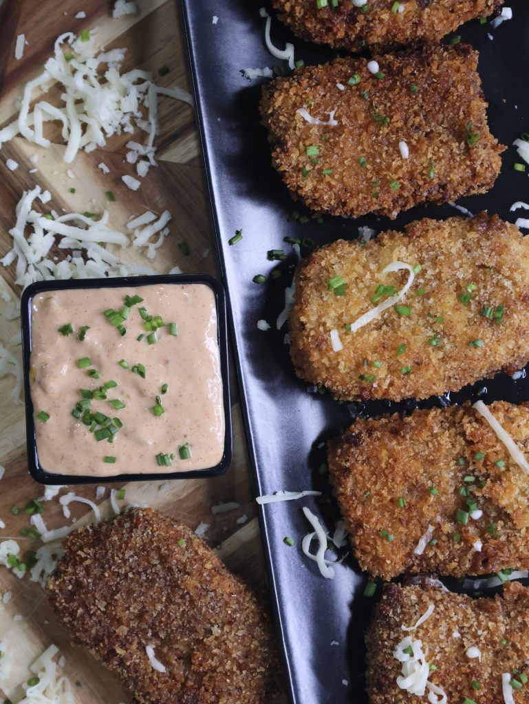 CookjngMama - Philly Cheesesteak Mozzarella Sticks