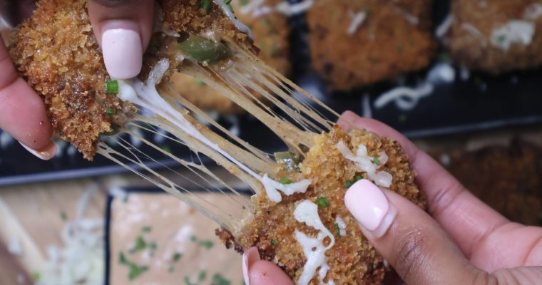 Philly Cheesesteak Mozzarella Sticks