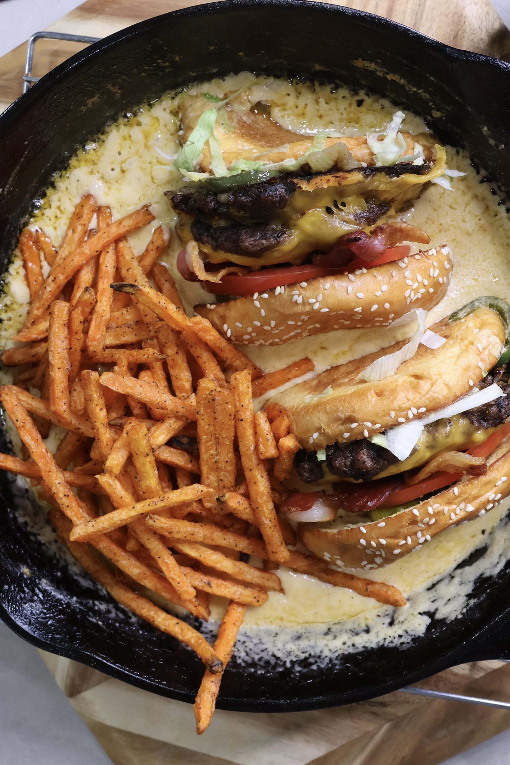 Cheeseburger Skillet