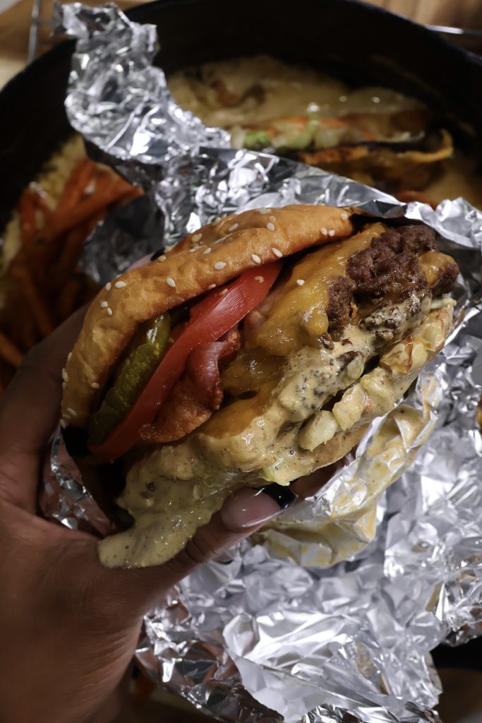 CookjngMama - Double Bacon Cheeseburger 