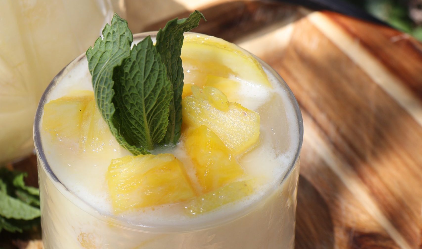 Creamy Pineapple-Mango Lemonade